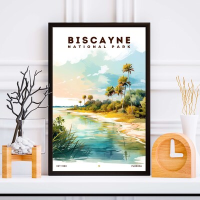 Biscayne National Park Poster, Travel Art, Office Poster, Home Decor | S8 - image5